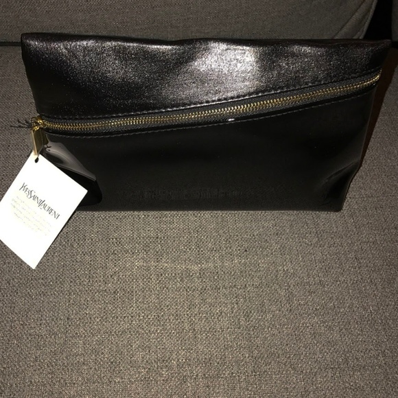 Ysl Yves Saint Laurent Beaute Beauty Clutch Bag Nwt